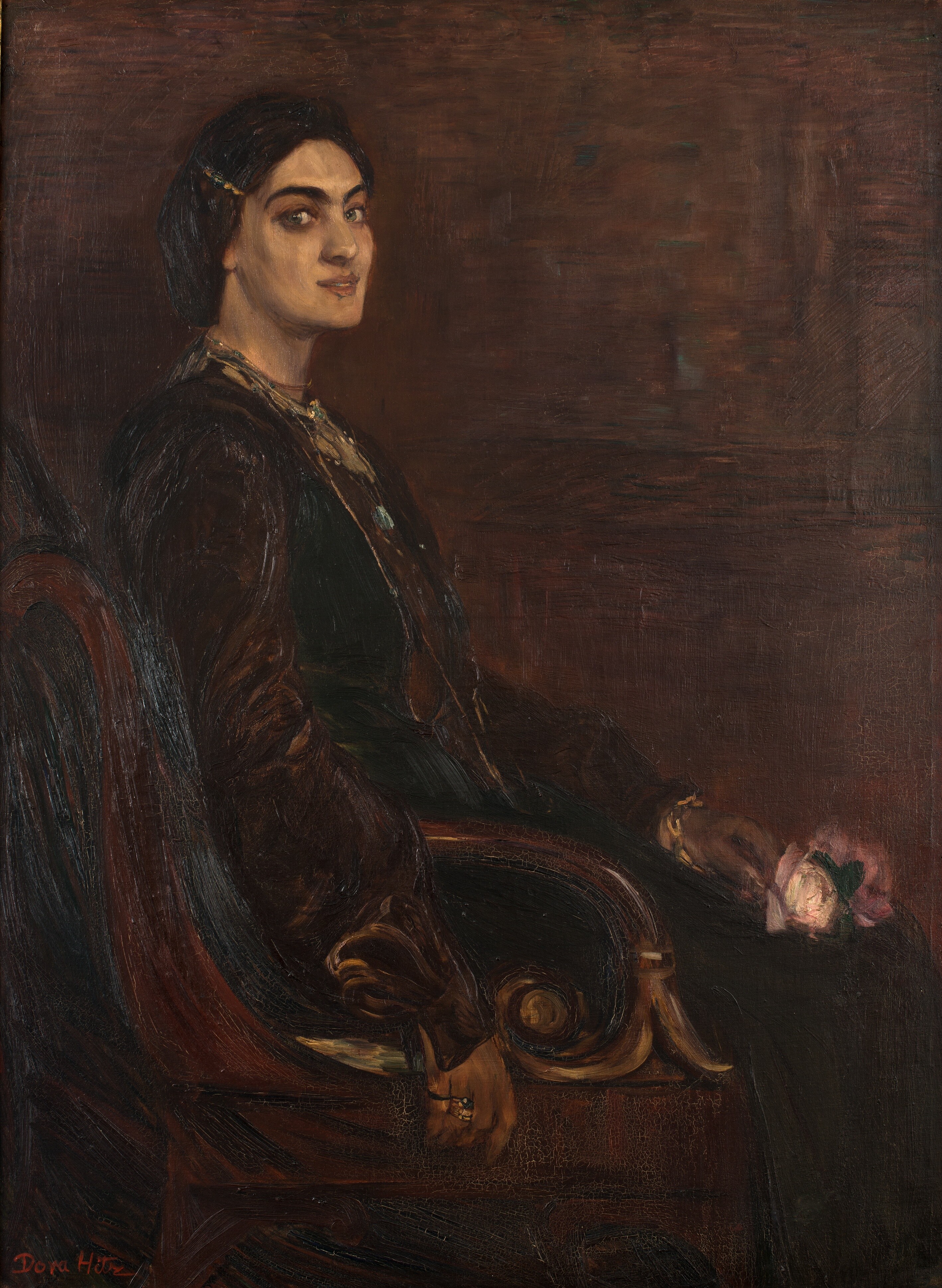Dora Hitz, Porträt Eleonore von Hofmann