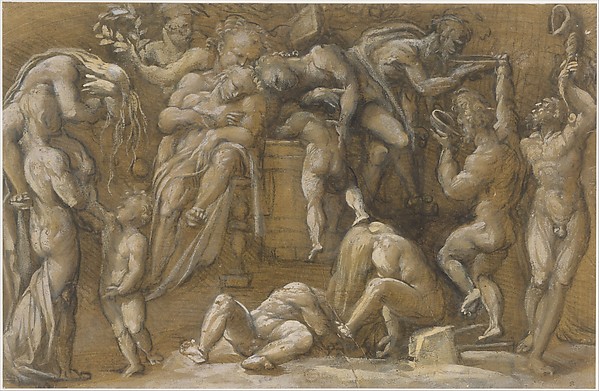 Amico Aspertini, Bacchanalian Scene