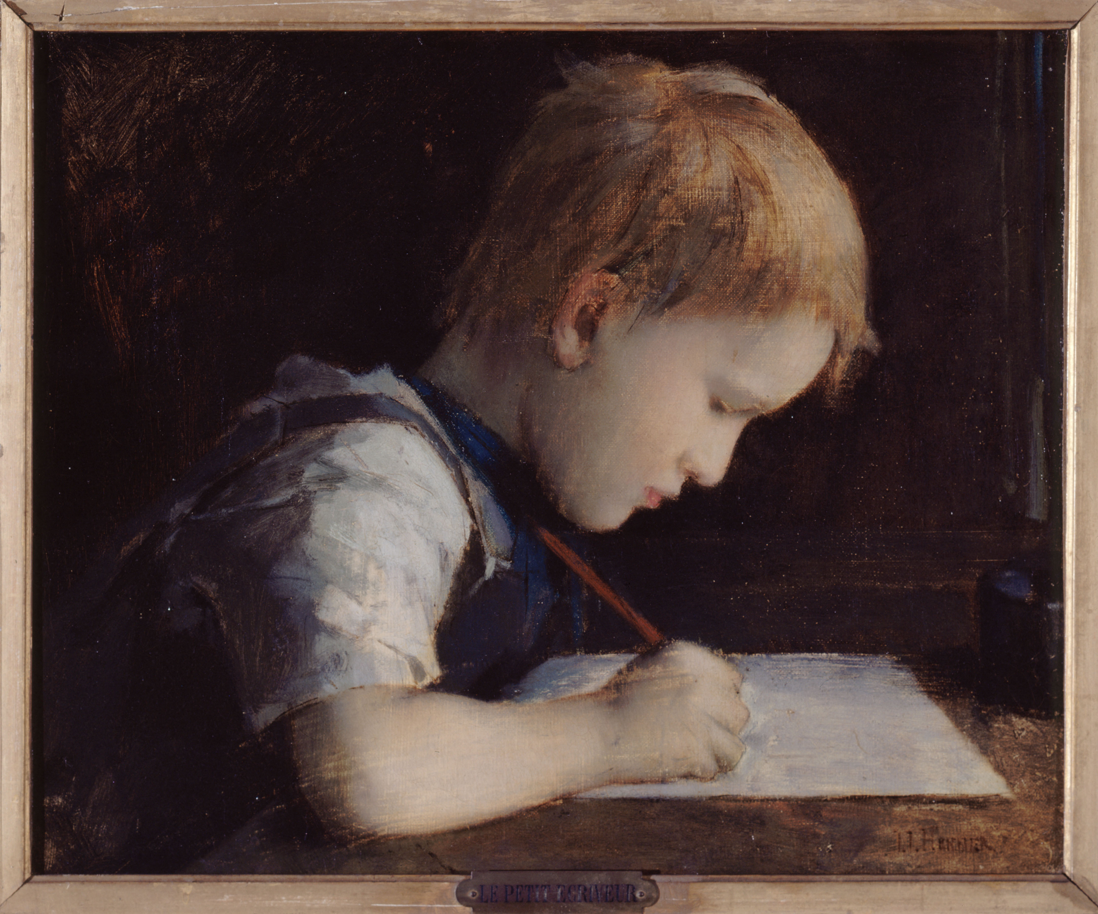 Jean-Jacques Henner, Le petit écriveur