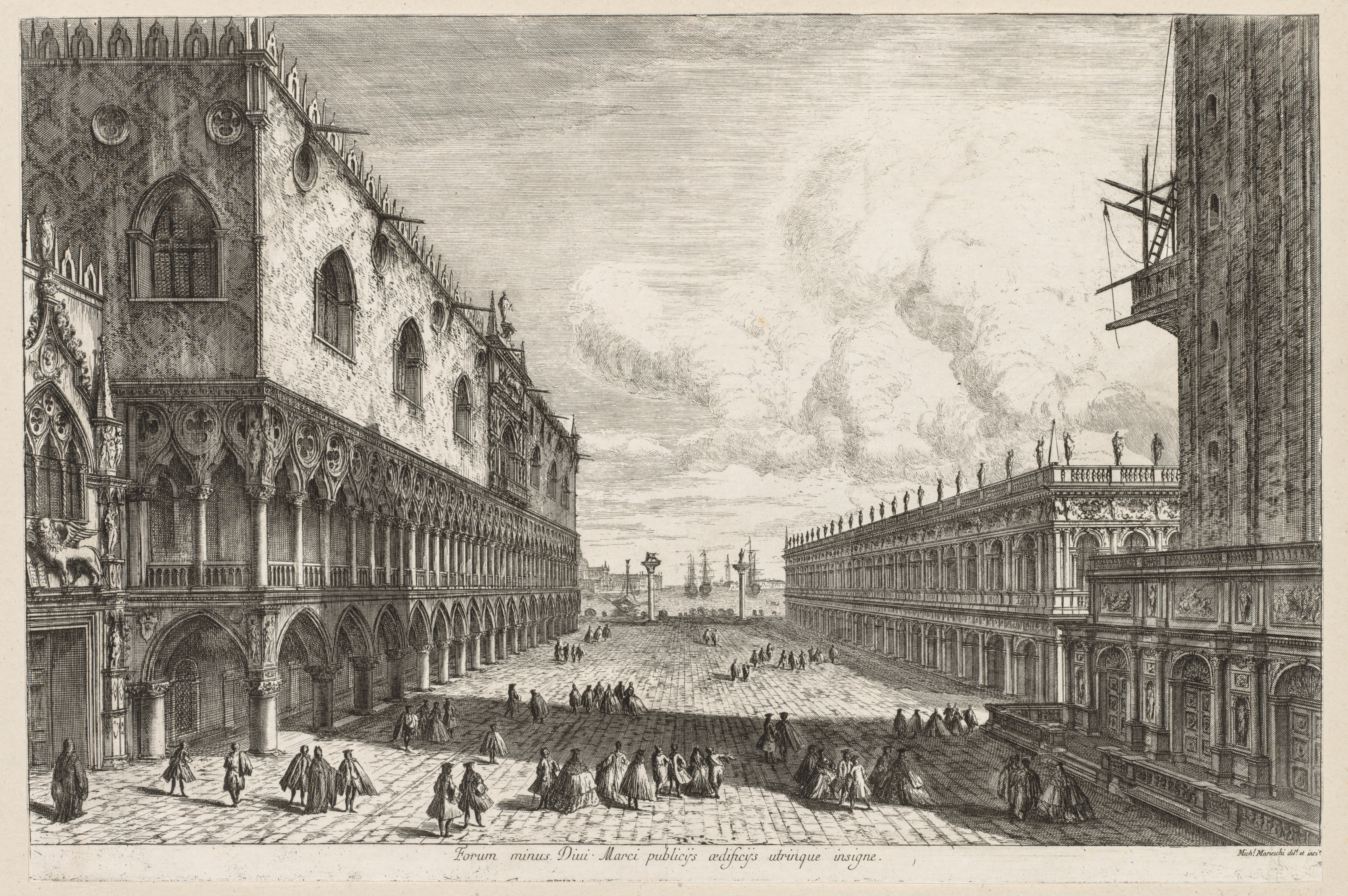 Michele Marieschi, Views of Venice:  The Piazzetta