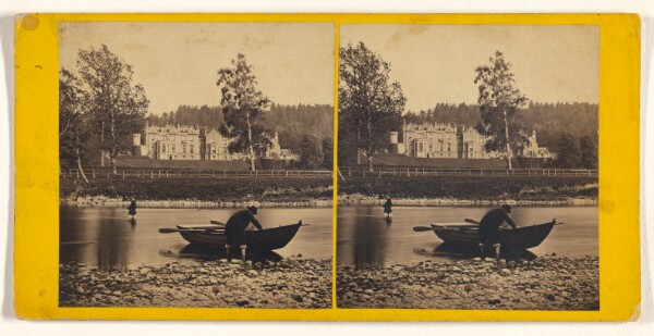 George Washington Wilson, Abbotsford, from the River.
