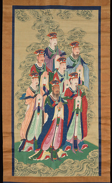Unidentified artist, Seven Dignitaries