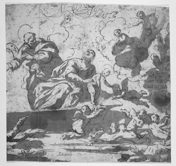 Luca Giordano, Nilen krydses under Flugten til Egypten