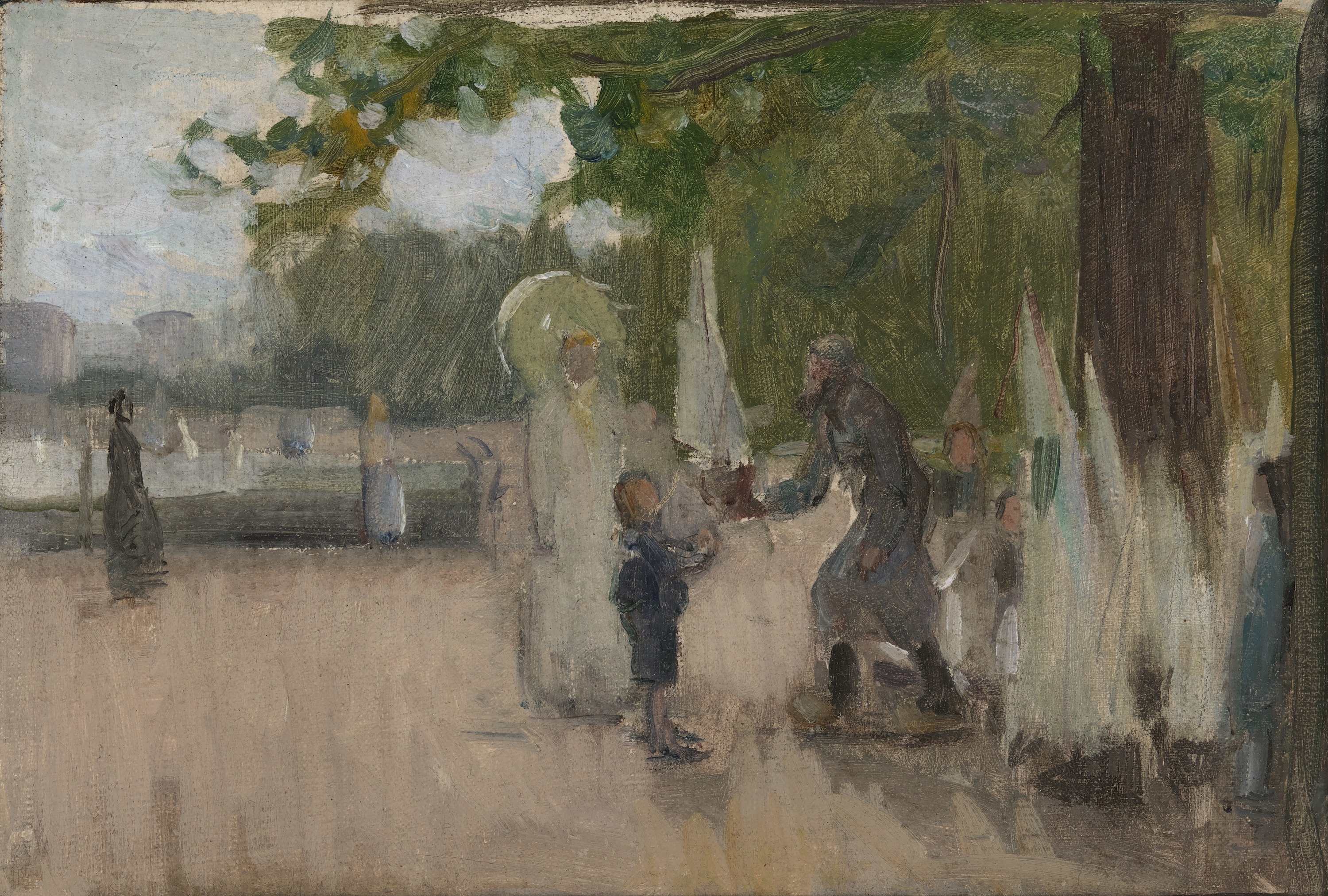 Henry Ossawa Tanner, The Man Who Rented Boats