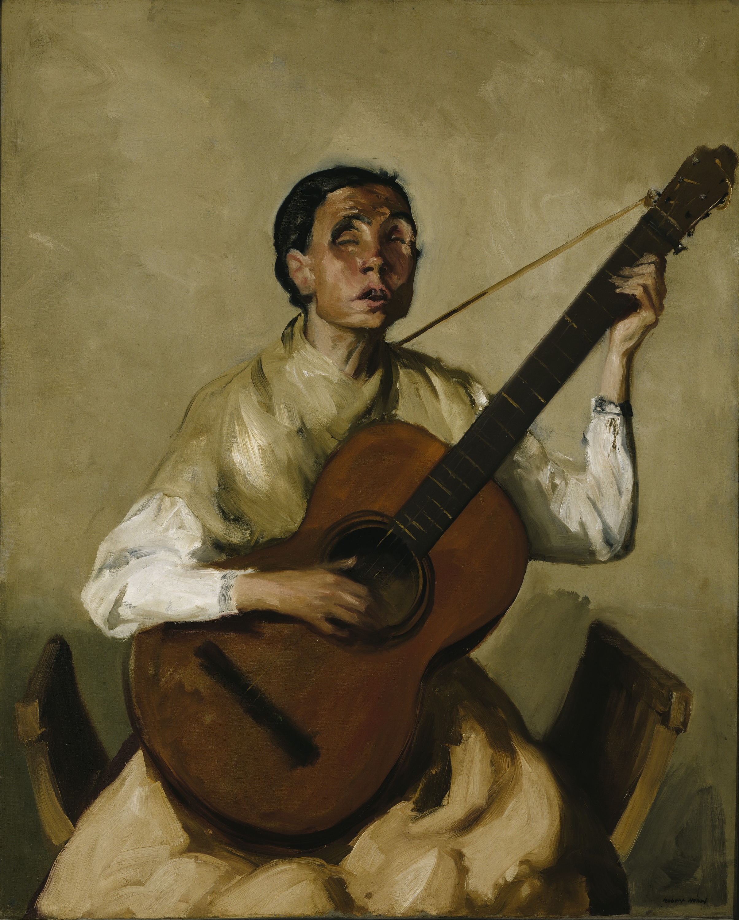 Robert Henri, Blind Spanish Singer