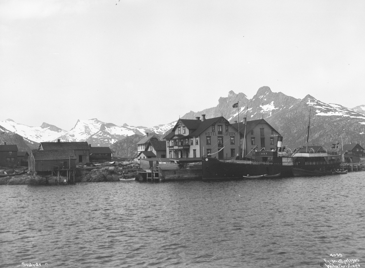 Anders Beer Wilse, Prot: Lofoten - Svolvær Hotel Lofoten 29/6 1905
