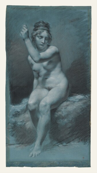 Pierre-Paul Prud'hon, Study of a Female Nude