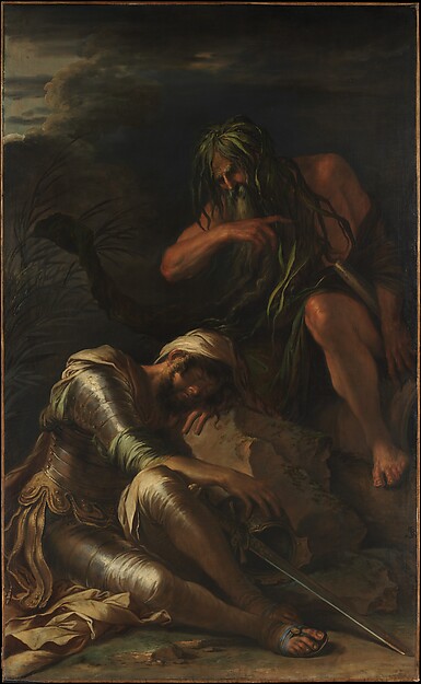 Salvator Rosa, The Dream of Aeneas