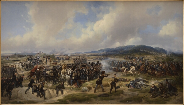 Niels Simonsen, Slaget ved Isted den 25. juli 1850
