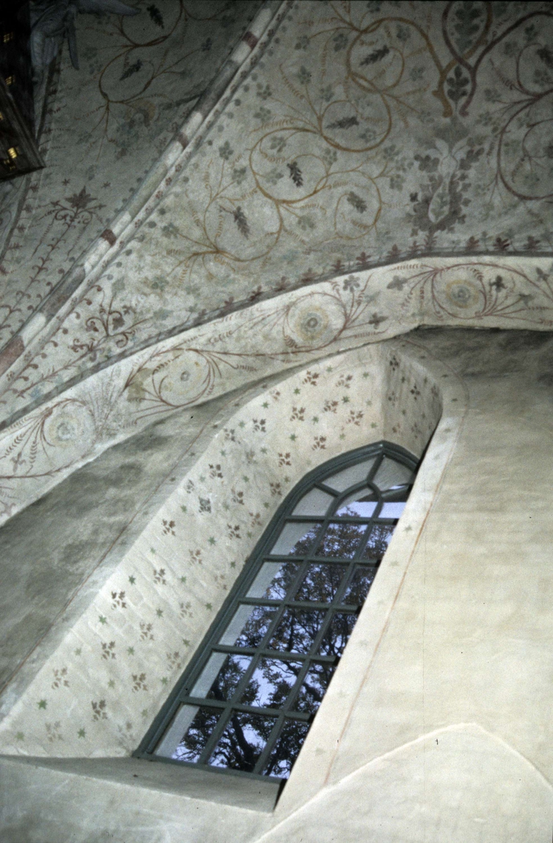 Rune Hammarling, Lime painting in Bälinge Church, Bälinge parish, Uppland 1989