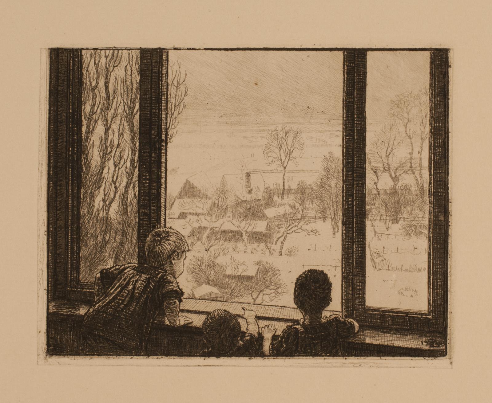 Niels Skovgaard, Børnene ved vinduet