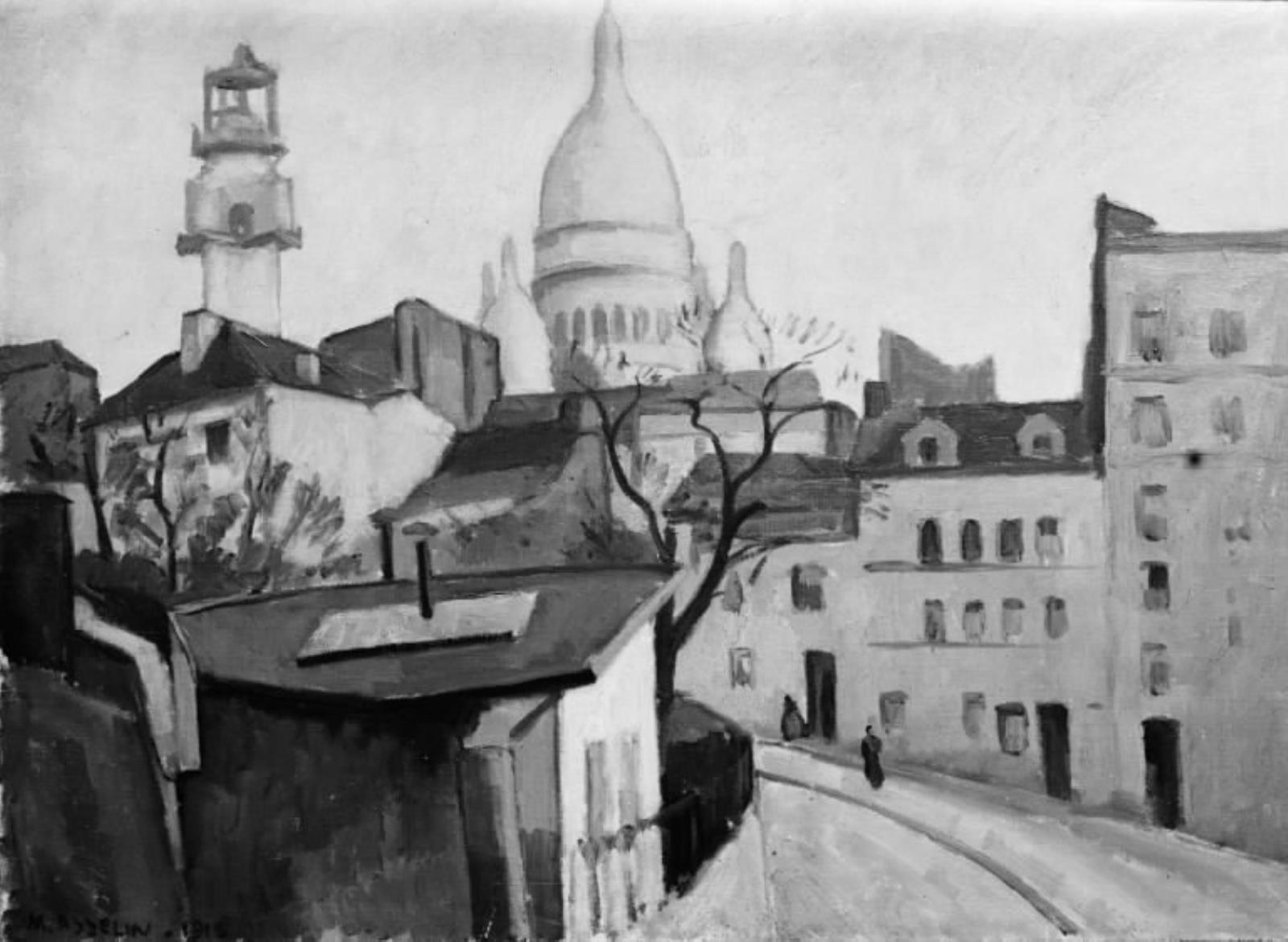 Maurice Asselin, Udsigt mod Sacré-Coeur