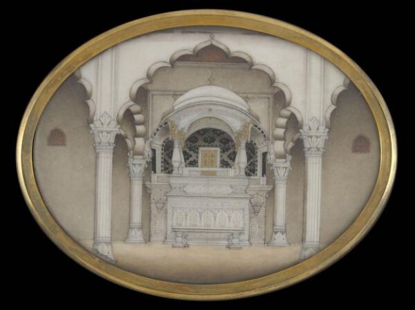 Unknown, One of five views of Delhi and one of Lahore.