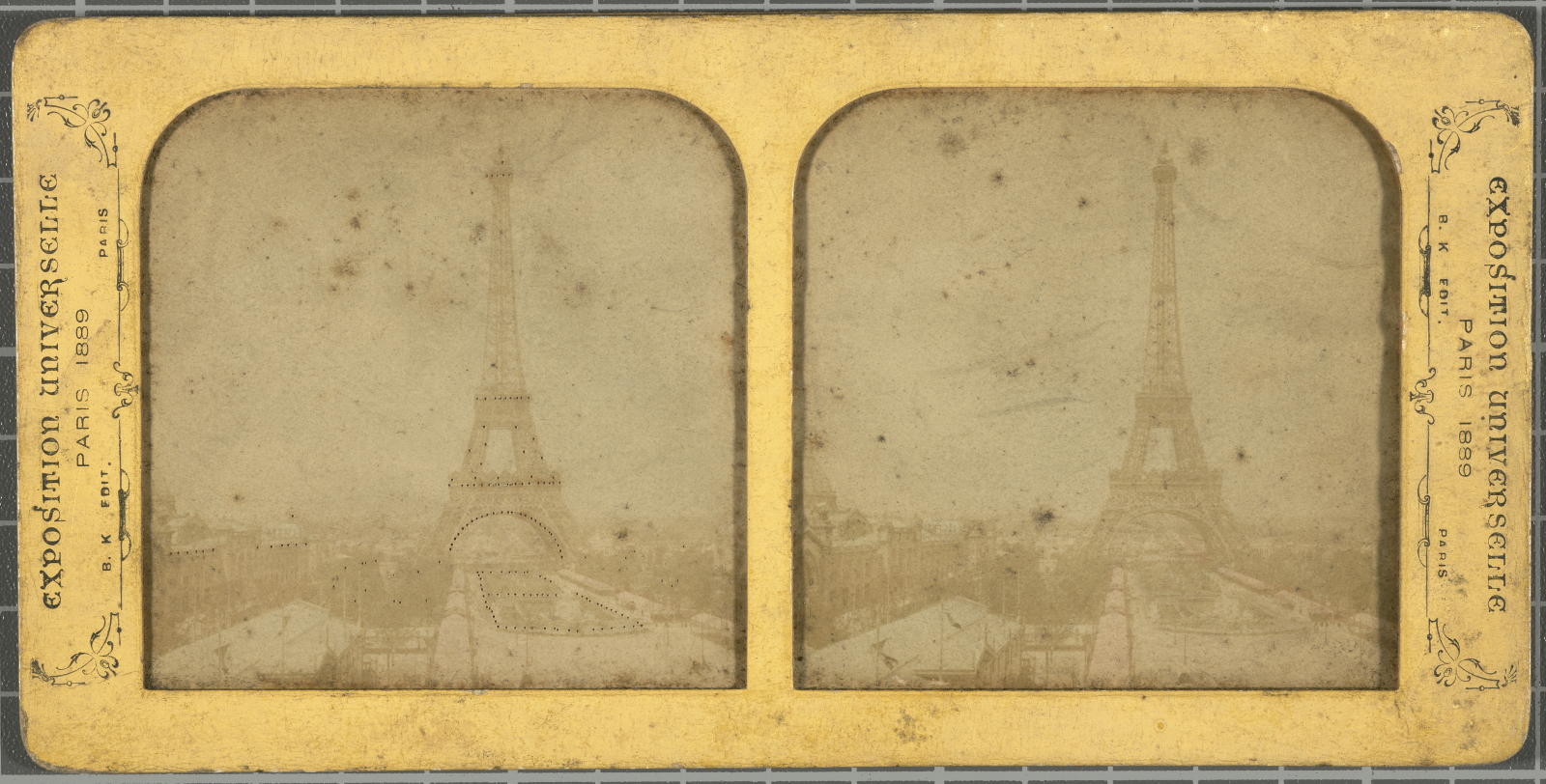 Desconegut, [Eiffiel Tower] B.K. Editeur