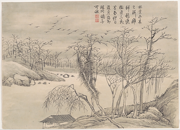 Qian Weicheng, Winter landscapes and flowers