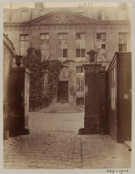 Atget, Jean-Eugène-Auguste, Maison Lebrun, Paris, France