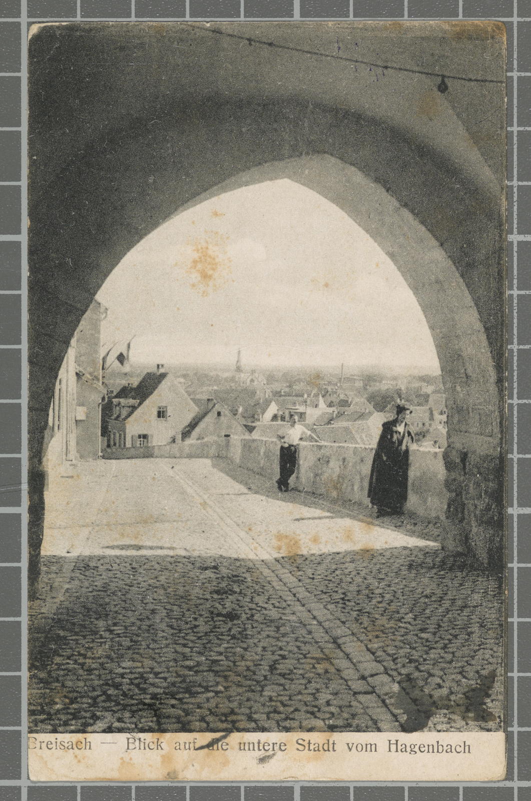 Desconegut, Breisach - Blick auf die untere Stadt vom Hagenbach