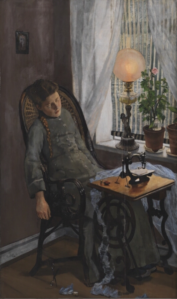 Christian Krohg, Sypigen