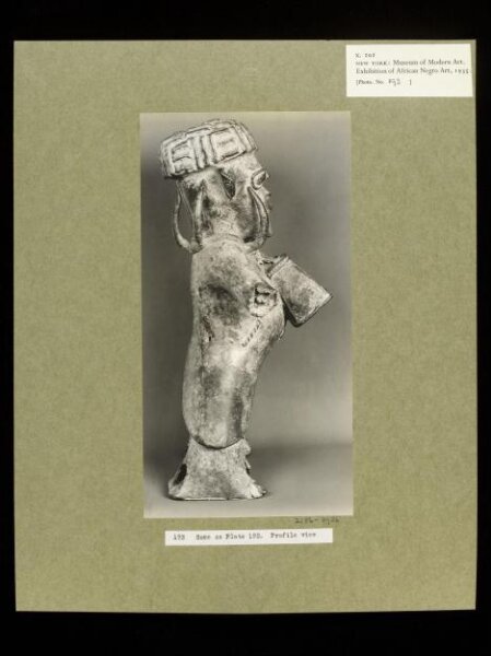 Walker Evans, Figure with Bell at Neck.  Benin