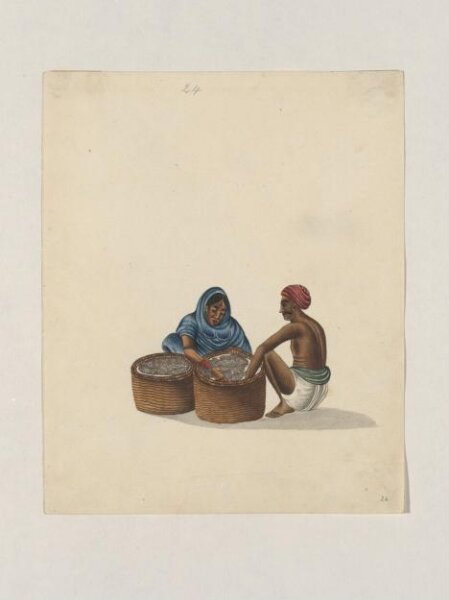 Unknown, One of Forty-two drawings of occupations and conveyances