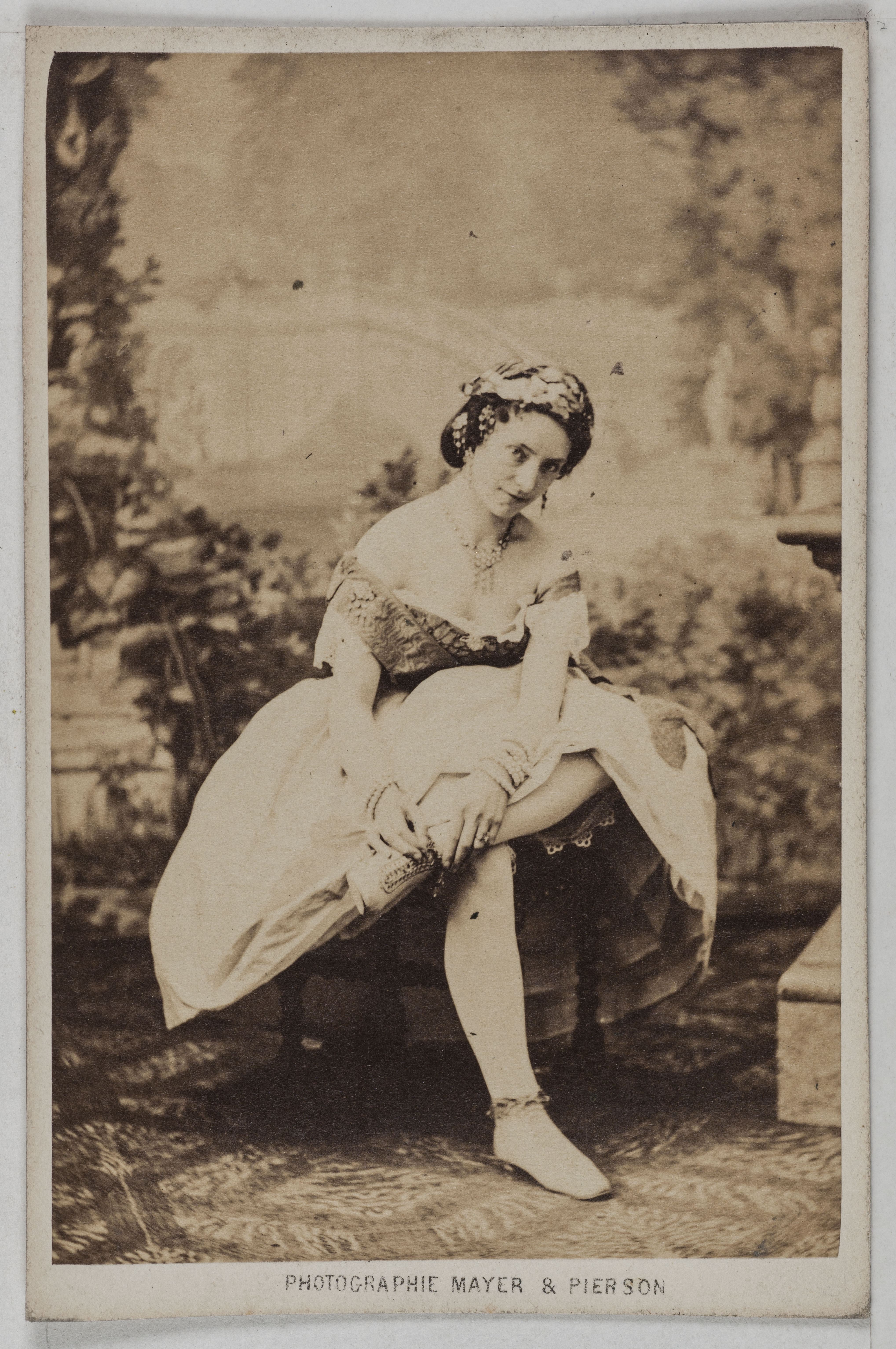 Mayer Frères et Pierson, Portrait de Caroline Jullien (actrice)