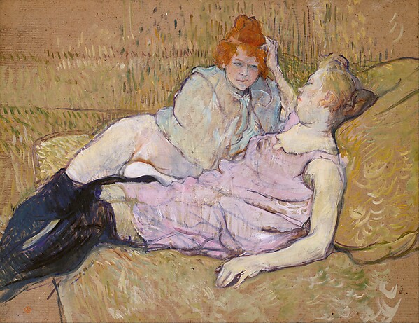 Henri de Toulouse-Lautrec, The Sofa