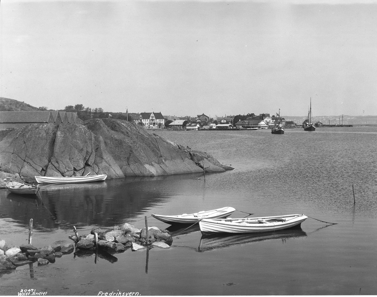Anders Beer Wilse, Prot: Fredriksvern fra fjorden