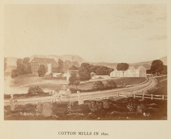 Thomas Lewis, Cotton Mills in 1820