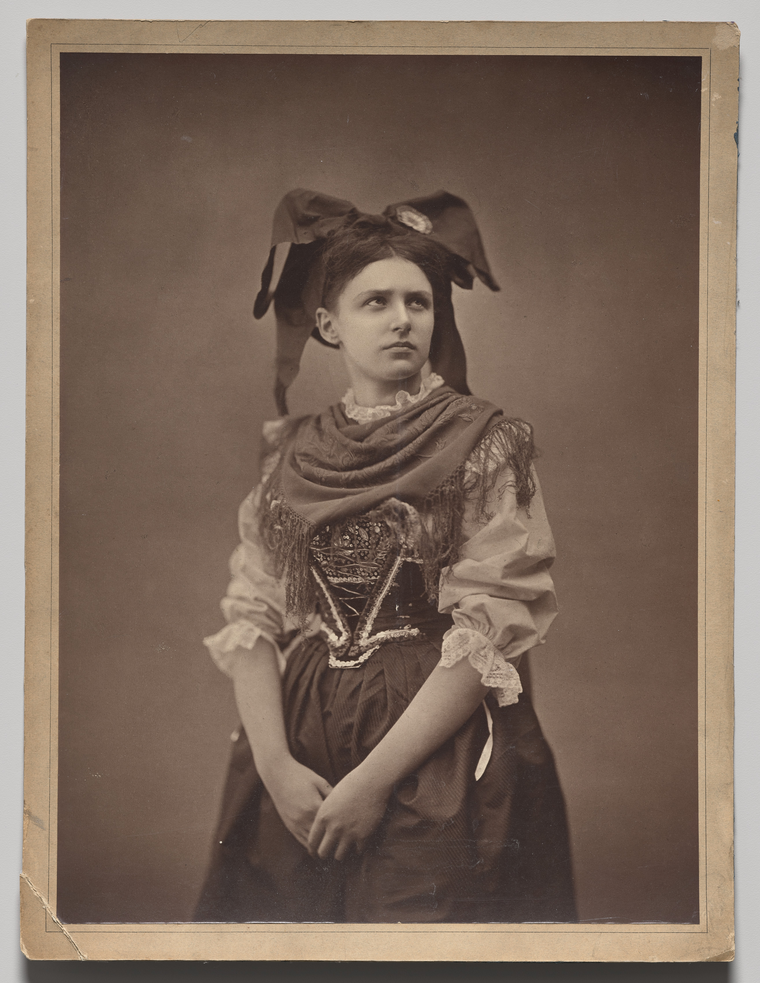 Adolphe Braun, Young Alsacienne Woman