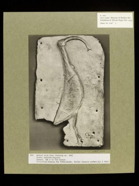 Walker Evans, Relief.  Benin.