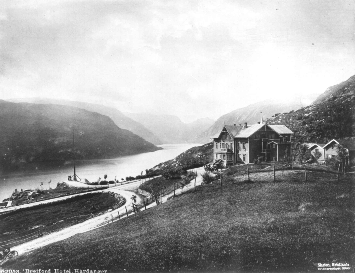 Marthinius Skøien, Breifond hotel, Odda, Hordaland.