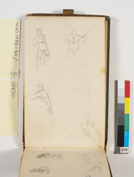 P.C. Skovgaard, Skitser af markarbejdere