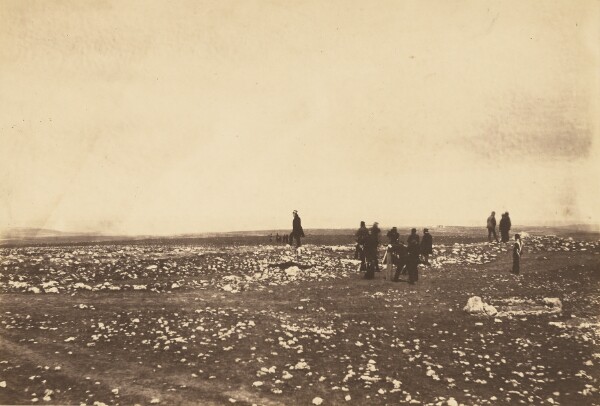 Roger Fenton, Officers on the lookout at Cathcarts Hill