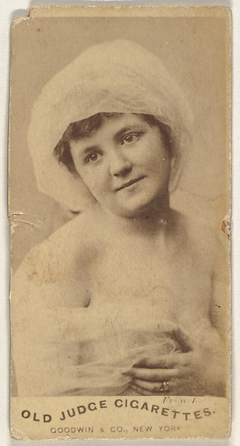 Goodwin & Company, From the Actors and Actresses series (N171) for Old Judge Cigarettes