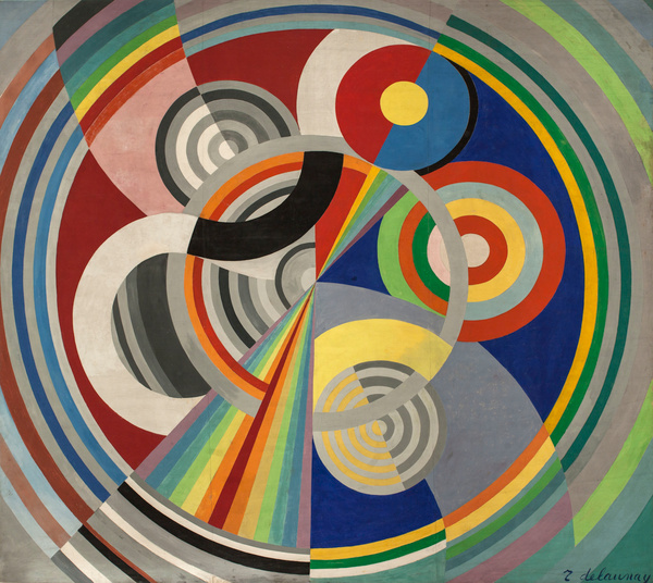 Robert Delaunay, Rythme n°1, décoration pour le Salon des Tuileries