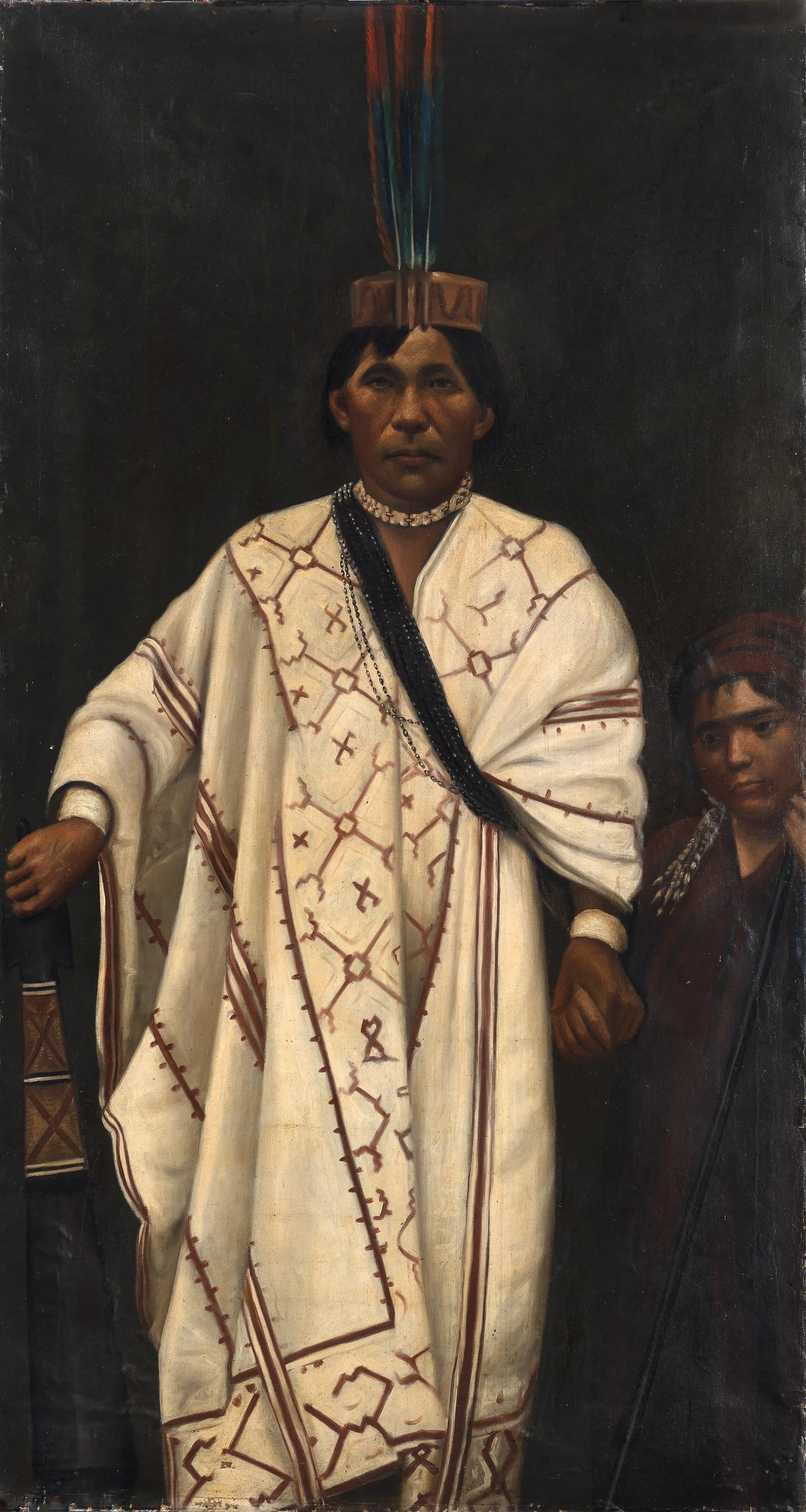 Unidentified, Piro Indian Chief
