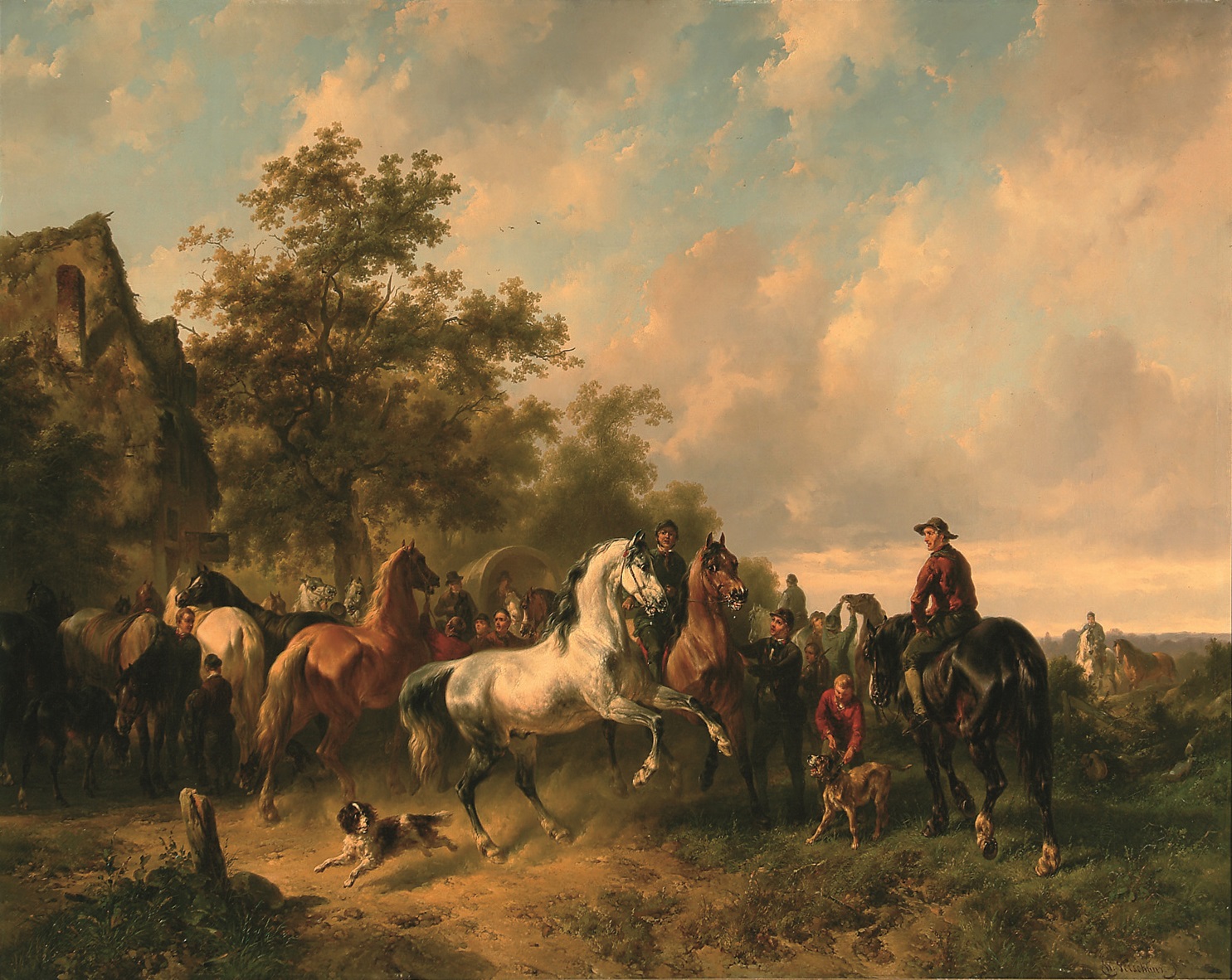 Wouterus Verschuur, market of horse