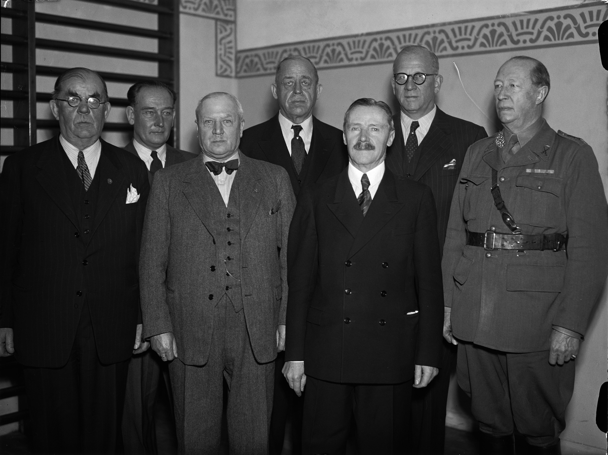 Paul Sandberg, Group Retreat - with Sigfrid Linnér, Uppsala 1944