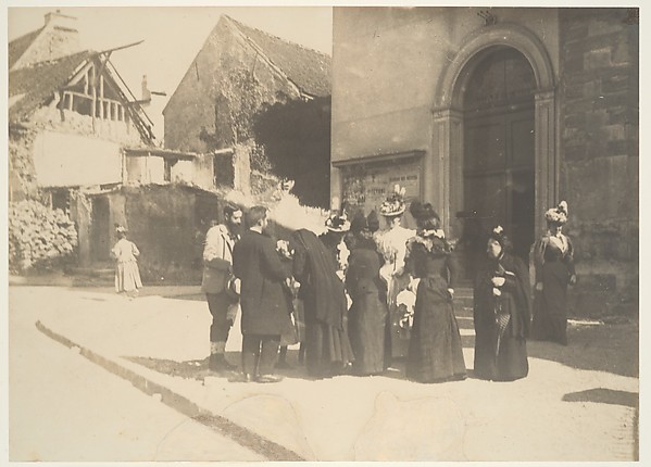 Edgar Degas, Street Scene, La-Queue-en-Brie (Val-de-Marne)