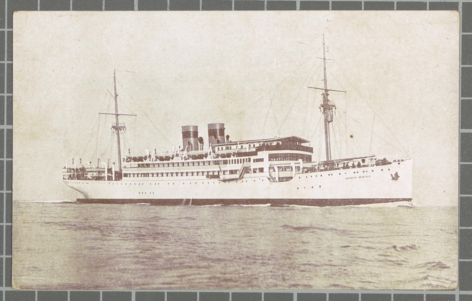 Desconegut, Trasmediterránea Compañía. Vapor Infanta Beatriz