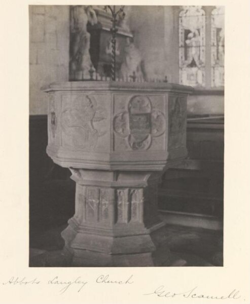 Scamell, George (Mr), National Photographic Record and Survey