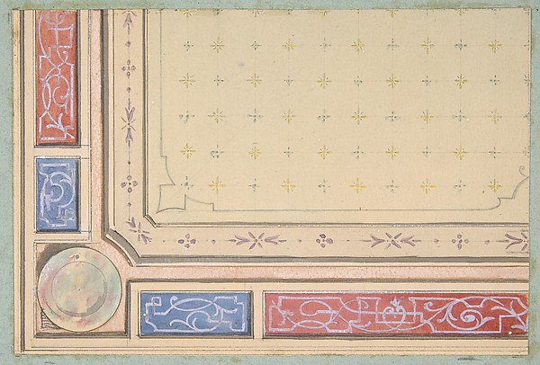 Jules-Edmond-Charles Lachaise, Design for a ceiling
