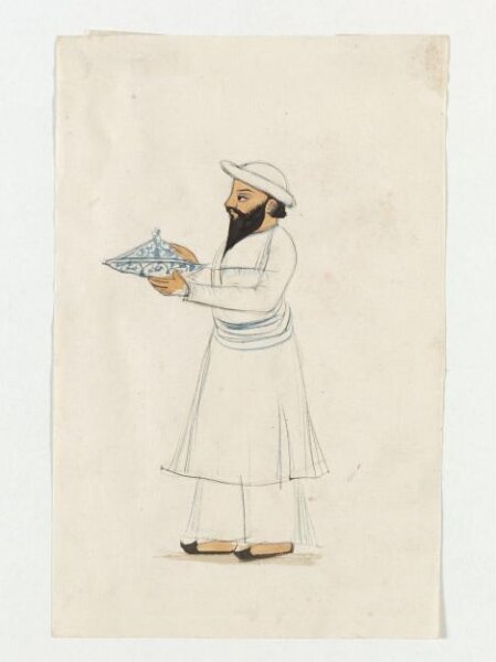 Unknown, One of five drawings of occupations and types