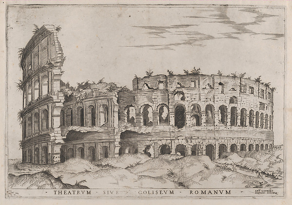 Anonymous, The Colosseum, from "Speculum Romanae Magnificentiae"