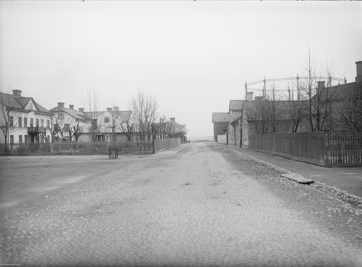 Alfred Dahlgren, Kungsängsgatan - Hamnesplanaden, Kungsängen, Uppsala 1901 - 1902