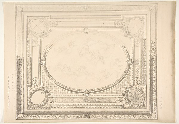 Jules-Edmond-Charles Lachaise, Design for a ceiling: the Grand Salon