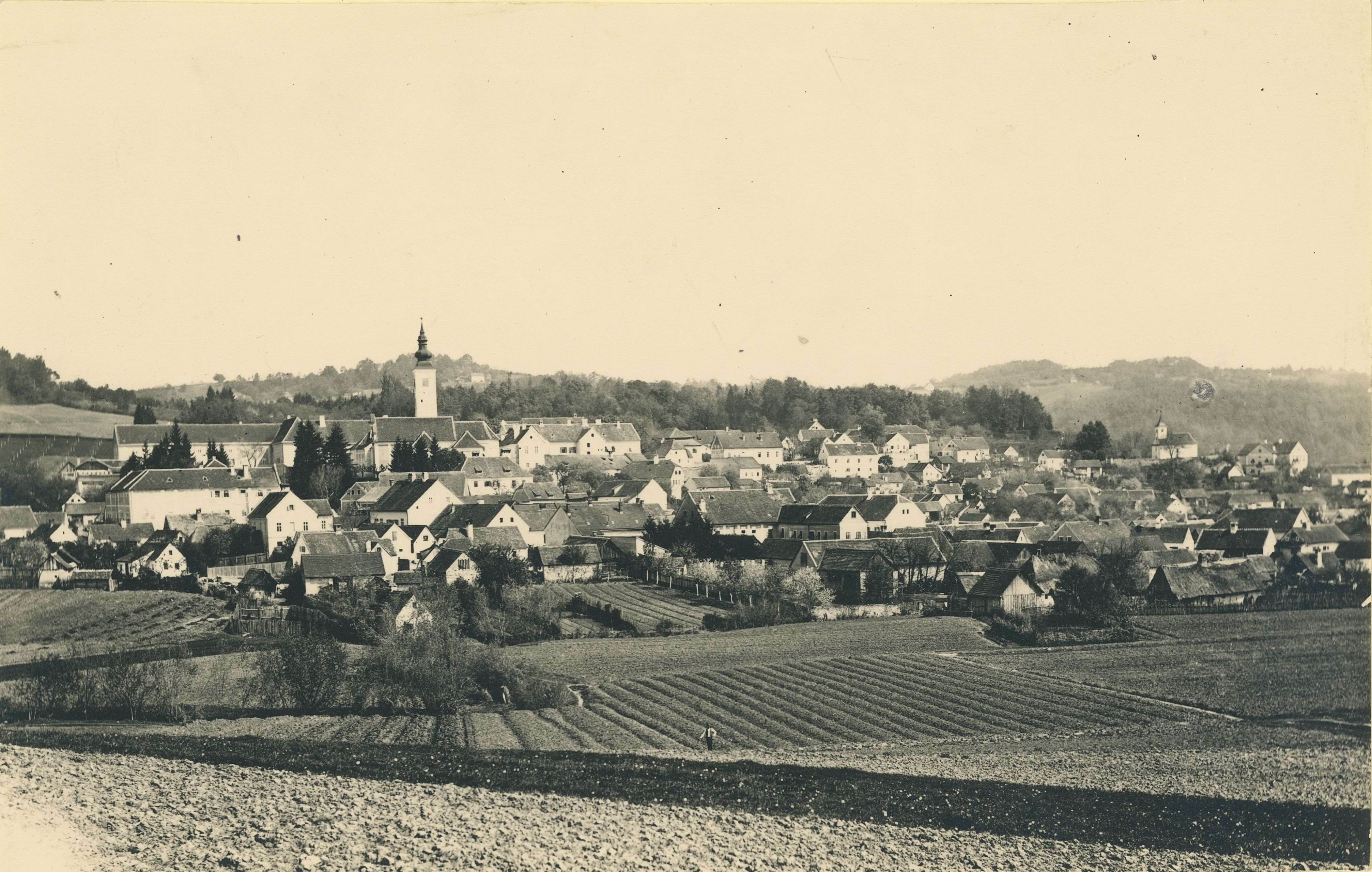 neutvrđen autor, Varaždinske Toplice - panorama