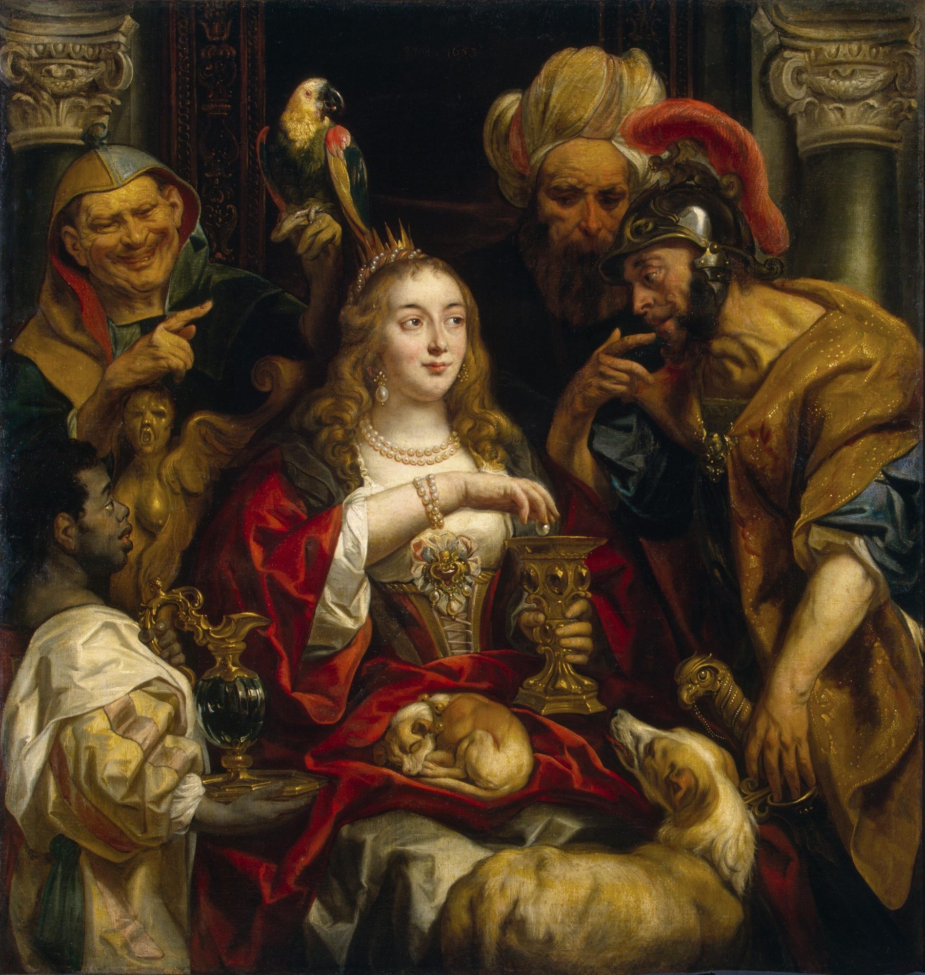 Jacob Jordaens, Cleopatra's Feast