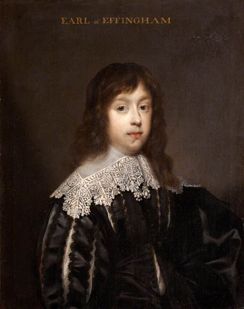 Cornelis Janssens van Ceulen, An Unknown Boy, inscribed as the Earl of Effingham