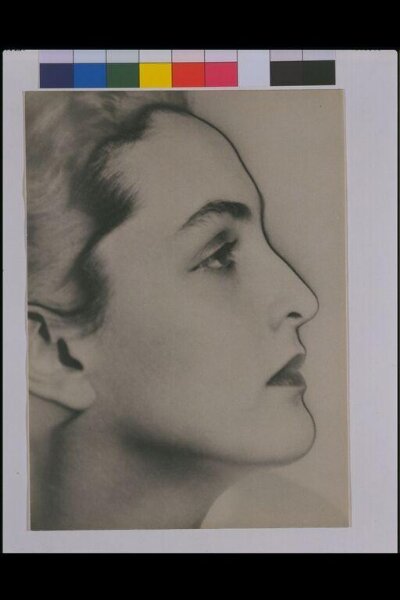 Man Ray, Solarised portrait of Meret Oppenheim